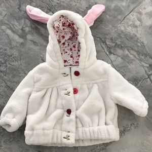 Janie and Jack Bunny Coat